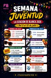 La Estaci�n de Blanca prepara sus d�as m�s vibrantes del a&ntilde;o con una Semana de la Juventud con planes musicales, gastron�micos y concursos