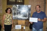 Francisco Caniles logra el primer premio del Concurso de Pintura Rpida guilas en tu pincel