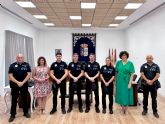 Puerto Lumbreras incorpora cuatro nuevos agentes a la plantilla de Polic�a Local