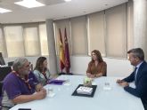 Isabel Franco se reúne con la presidenta de la Federación Scout de Exploradores de Murcia