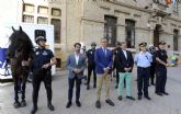 La Polica Local de Murcia estrena la Unidad Especial de Caballera durante la Feria de Murcia