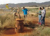 El SEPRONA investiga a 18 personas por la captaci�n de agua para uso agr�cola mediante 51 pozos ilegales en Mazarr�n