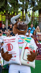 Gran victoria del GH Seguridad Ciudad de Calasparra frente al Real Madrid Juvenil y presentacin del nuevo himno en La Caverina
