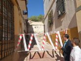 El Ayuntamiento de Lorca pone en marcha un plan de  revisión de inmuebles en situación de abandono para evitar derrumbes