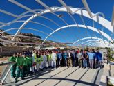 El Ayuntamiento de Lorca culmina los trabajos de acondicionamiento de la Pasarela Alcalde Miguel Navarro y recupera La Unión entre el casco urbano y San Cristóbal