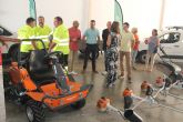 Denia refuerza el servicio de desbroce y mantenimiento de sus zonas verdes con el doble de personal y nueva maquinaria