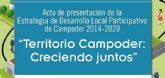 El próximo 13 de diciembre se celebrará un acto oficial de presentación de la convocatoria de ayudas Leader en el salón de plenos