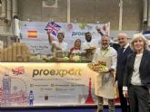 La Regin de Murcia promociona sus hortalizas de invierno en la feria 'Good Food Show Winter' de Reino Unido