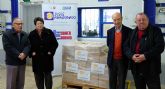 Rotary Club Murcia Universidad dona a la Fundación Jesús Abandonado más de 300 kilos de carne, pescado y marisco