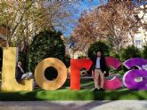 Lorca estrena sus primeras grandes letras corpóreas con el nombre del municipio como atractivo para la promoción turística