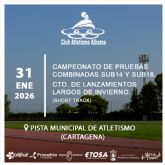Campeonato de pruebas combinadas sub14 y sub16 - cto. lanzamientos largos de invierno