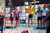 Juan Pedro Miñarro y Felipe Navarro pdium en XVI Vuelta Ibiza en Mountain Bike