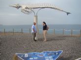 IU-V propone crear una 'senda de los cetáceos' en el litoral lorquino de Calnegre exponiendo sus esqueletos