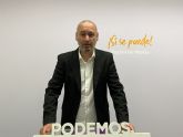 Podemos Murcia reclama al nuevo gobierno municipal que 