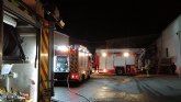 Incendio en un secadero industrial de pimentn en Totana