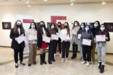 Veinticinco alumnas de la Universidad de Murcia reciben las becas Piedad de la Cierva