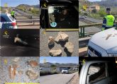 La Guardia Civil investiga a dos menores por lanzar piedras a veh�culos que circulaban por la autov�a