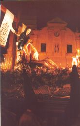 La imagen del Cristo Yacente protagoniza la procesión penitencial del Viernes Santo, que te&ntilde;irá de negro y blanco las calles de Molina de Segura el día 3 de abril