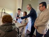 El hospital de Cieza despliega el cribado de retinopatía para prevenir lesiones que pueden producir ceguera a personas diabéticas