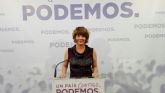 María Giménez: 'es necesario que se depuren responsabilidades por haber convertido al Mar Menor en una sopa verde'