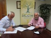Infaoliva firma un convenio de colaboración con Andullana de Pinturas