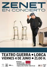 Llega este viernes el directo de Zenet a los conciertos del Teatro Guerra de Lorca