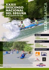 Ms de 350 palistas de toda España participarn en el XXXII Descenso Nacional del Ro Segura