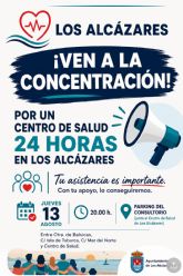 Los Alc�zares volver� a salir a la calle para reclamar un Centro de Salud 24 horas