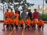 La Escuela de F�tbol Sala �guilas clausura su tradicional Curso de Verano con 31 participantes y el debut del rugby playa