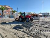San Pedro del Pinatar duplica los servicios de limpieza durante el verano ante el aumento de poblaci�n