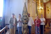 En la Real Ermita de San Gregorio de Osset de Alcal del Ro los peregrinos de San Benito saludaron a la corporacin del Jueves Santo
