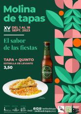 La Ruta MOLINA DE TAPAS 2023 arranca el viernes 1 de septiembre bajo el lema El sabor de las fiestas