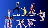 El Club Acrodance vuelve al tapiz de la Plaza de Espana con motivo de la Feria y Fiestas en honor a San Bartolom
