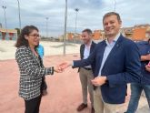 Los vecinos de Algezares ya pueden disfrutar de su nuevo campo de ftbol, pista de baloncesto y skate park
