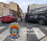La Polica Local de Lorca protagoniza distintas actuaciones destacadas en el municipio 'en las que los controles preventivos y el uso de drones han sido fundamentales'
