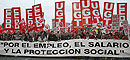 Manifestacin Por el empleo, el salario y la proteccin social