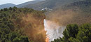 Doscientos efectivos en Sierra Espuña participaron en un simulacro de incendio